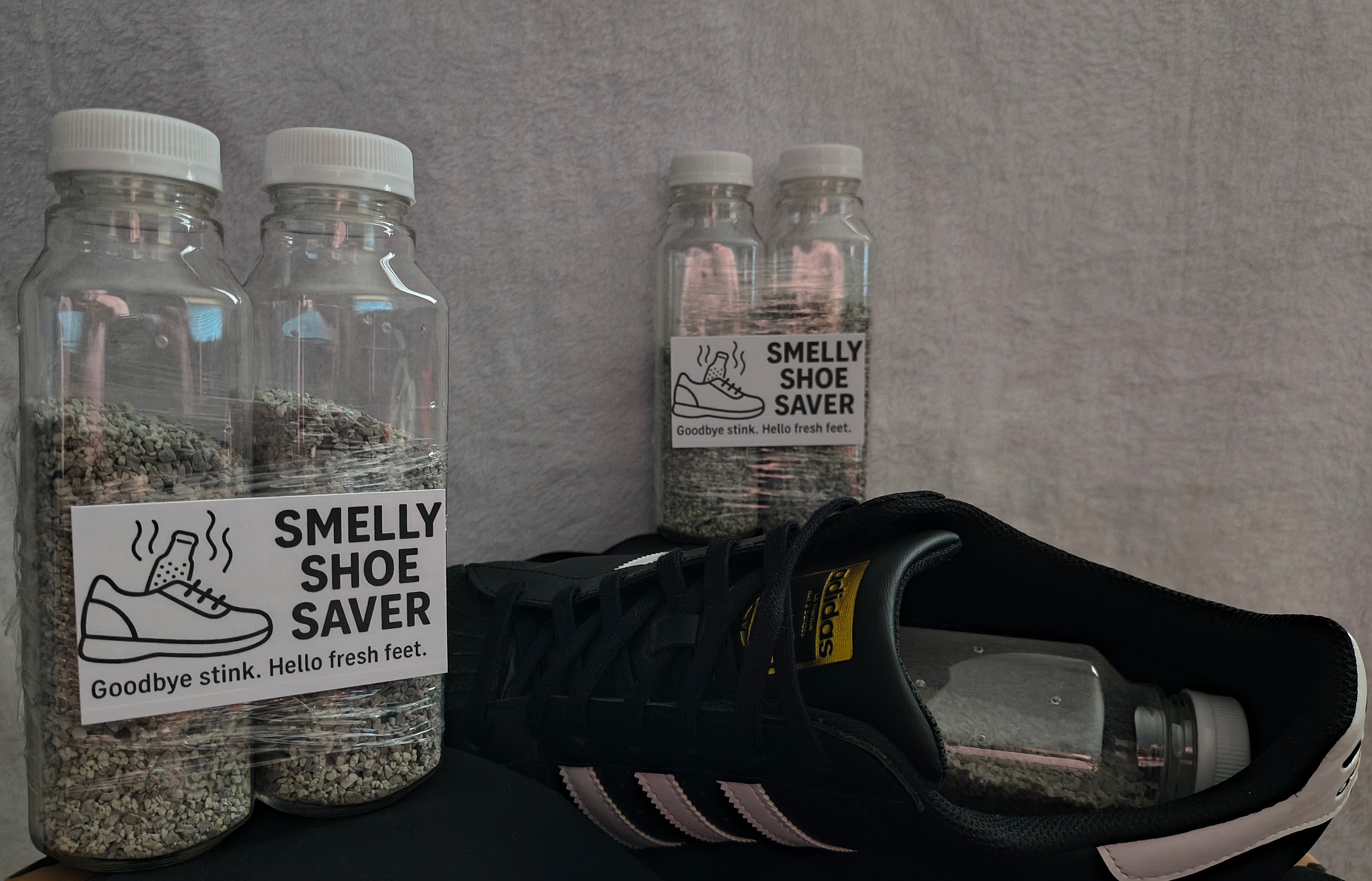 Smelly shoe saver two pair bundle